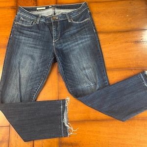 KUT Reese Ankle Straight Leg Jean